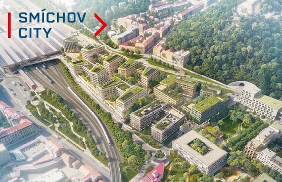 Velké rozvojové území Smíchov City - Jih